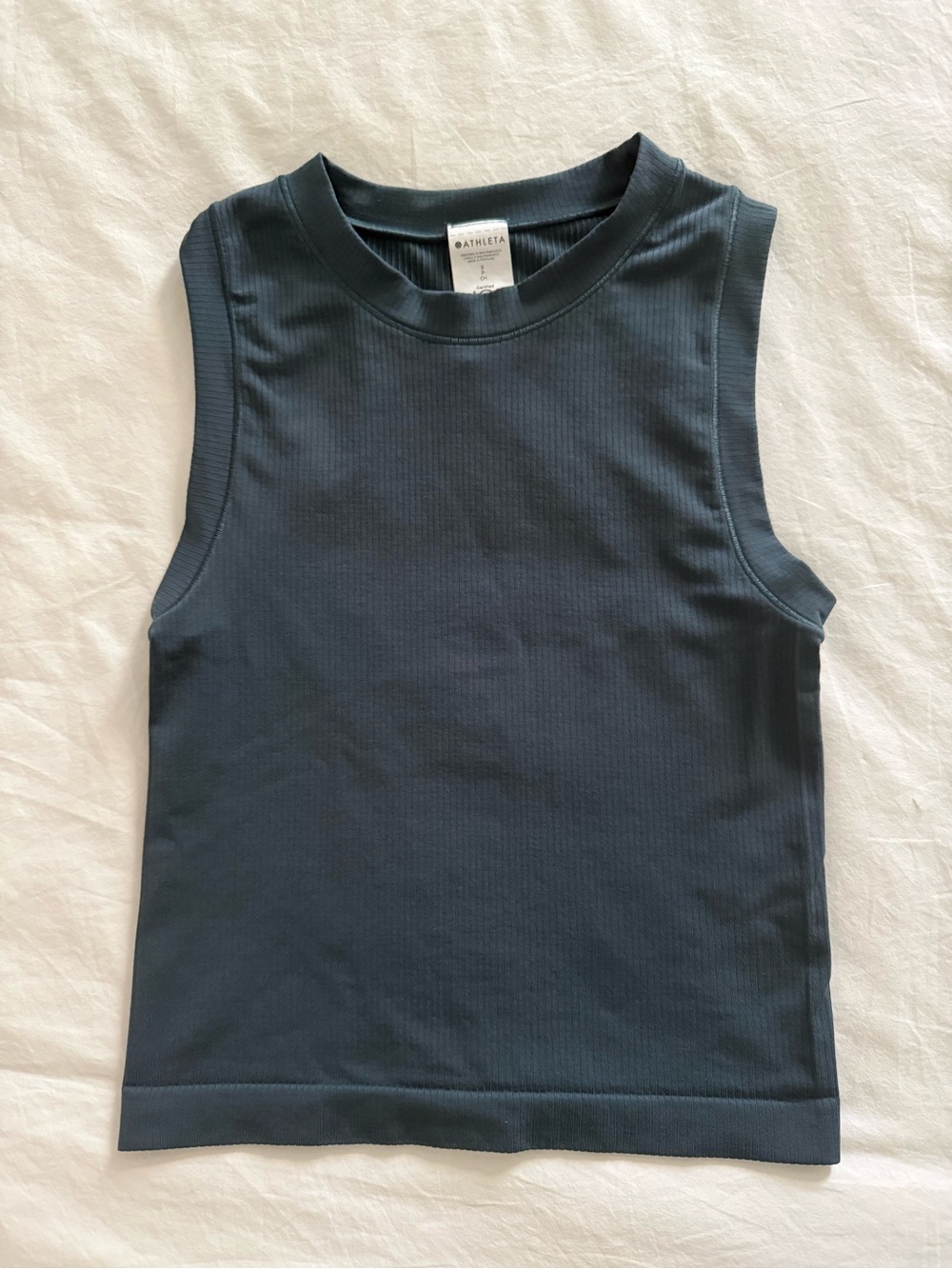 Athleta Renew Seamless Ribbed High-Neck Tank Top- small